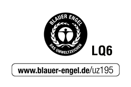 Label Blauer Engel für Druckerzeugnisse (RAL UZ 195)