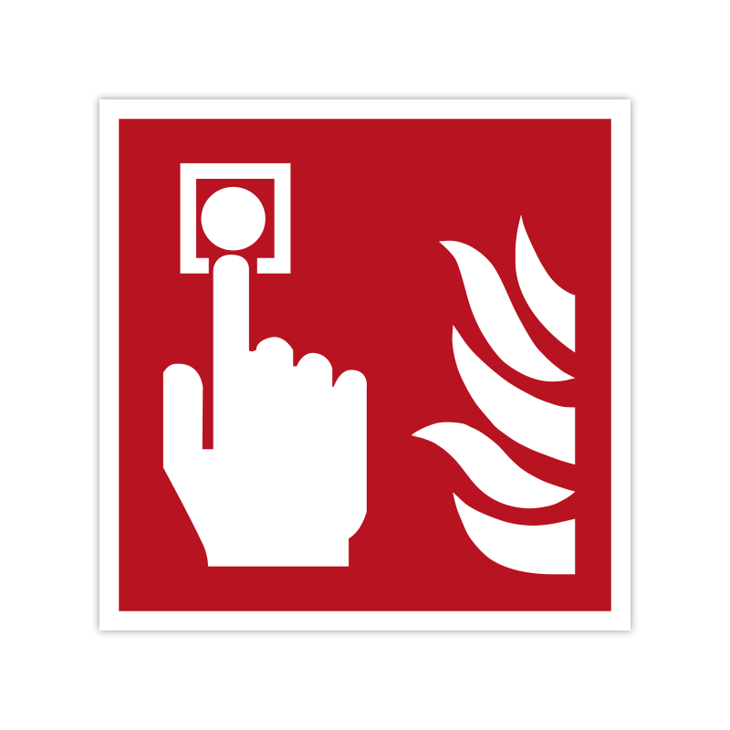 Brandschutzzeichen F005 Brandmelder Brandschutzzeichen F005 Brandmelder