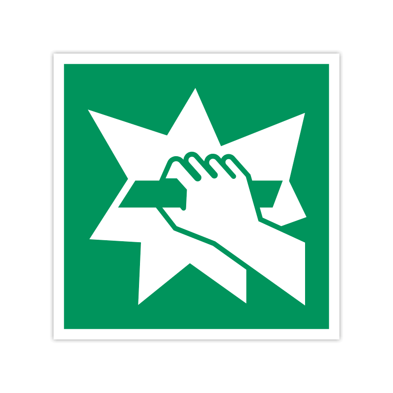 Rettungszeichen E008 Notausgangsvorrichtung Rettungszeichen E008 Notausgangsvorrichtung