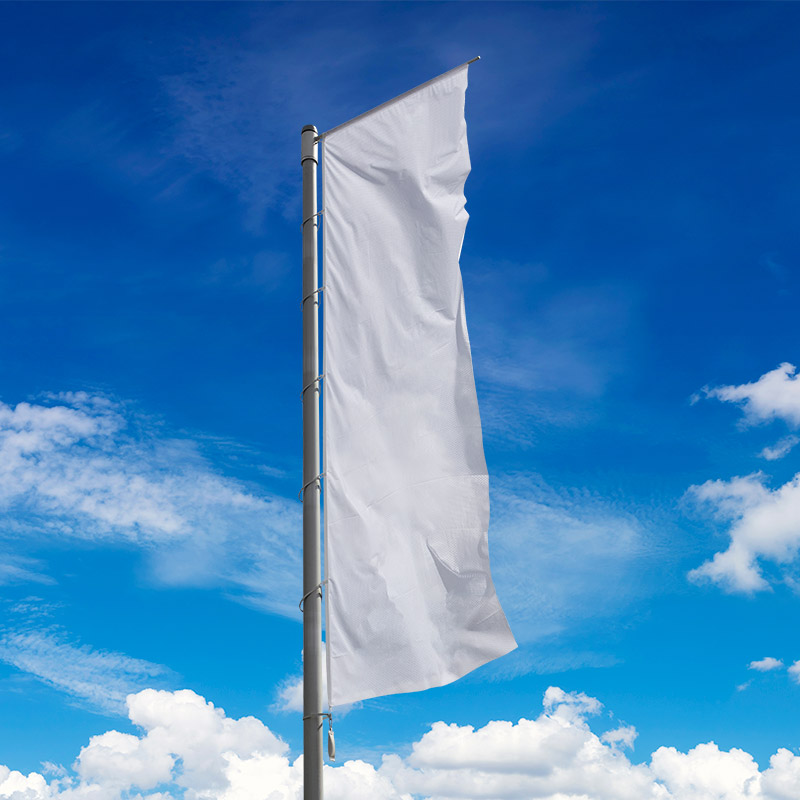 Hissflaggen für Masten mit Ausleger Hissflagge für Masten mit Ausleger