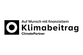 Auf Wunsch mit finanziellem Klimabeitrag
