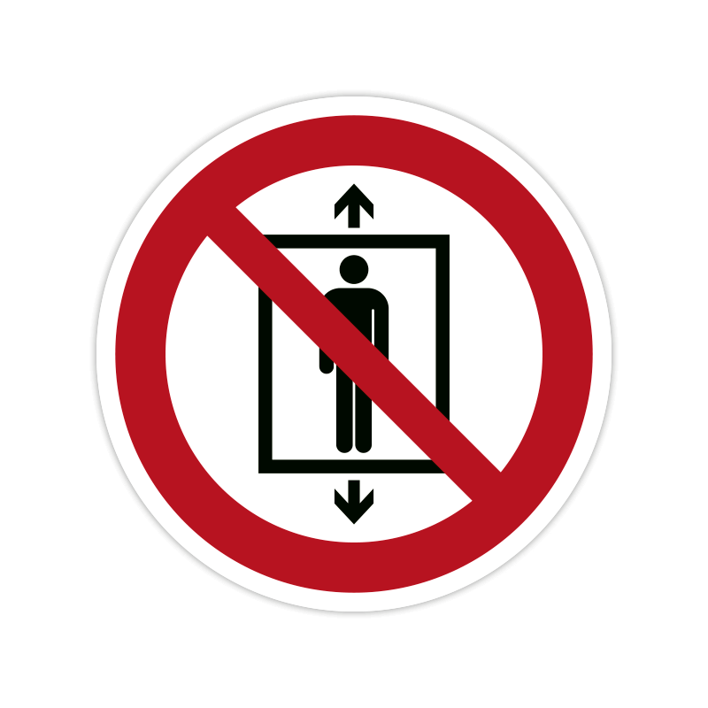 Verbotszeichen P027 Personenbeförderung verboten