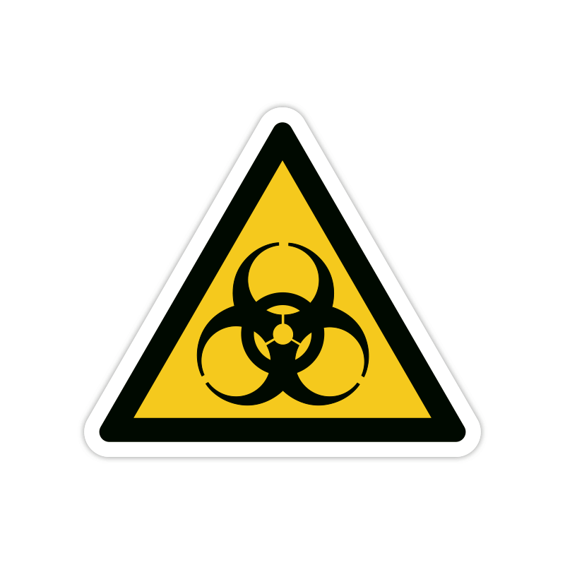 Warnzeichen W009 Biogefährdung
