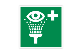 Rettungszeichen E011 Augenspüleinrichtung