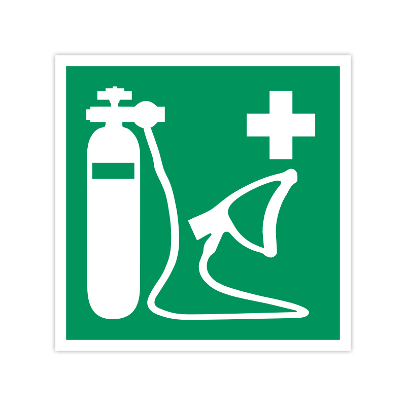 Rettungszeichen E028 Wiederbelebungsgerät