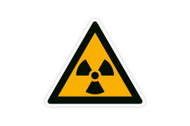 Warnzeichen W003 Radioaktive Stoffe