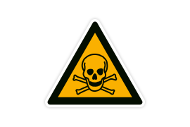Warnzeichen W016 Giftige Stoffe