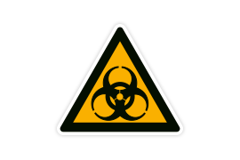 Warnzeichen W009 Biogefährdung
